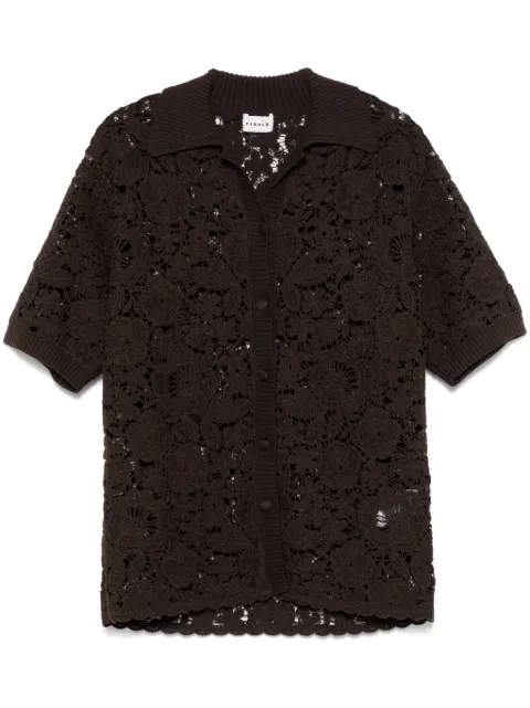 P.A.R.O.S.H. camisa de macramé