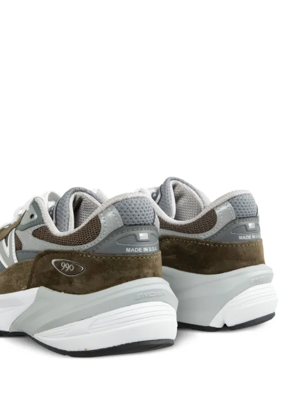 New Balance Made In USA 990v6 Sneakers | Green | FARFETCH