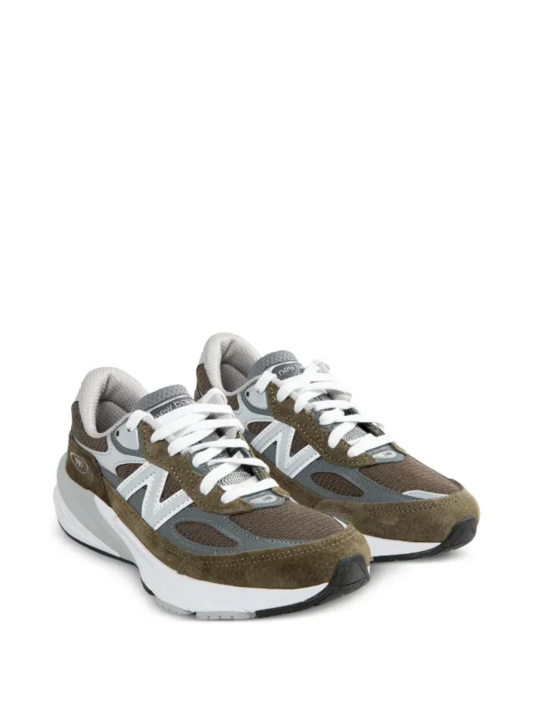 New Balance Made In USA 990v6 Sneakers | Green | FARFETCH