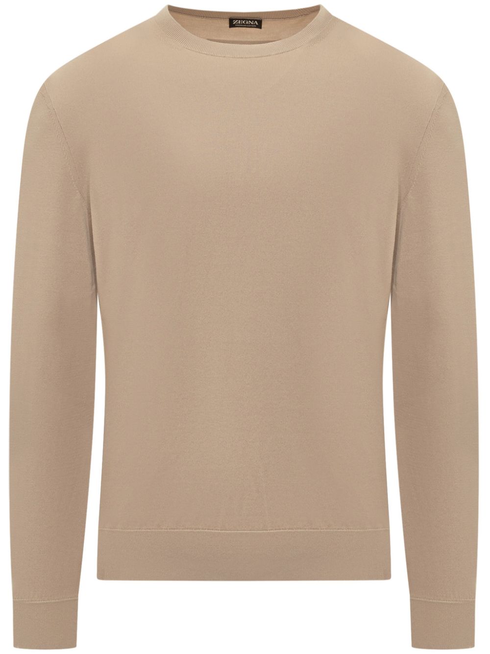 Zegna cotton sweater - Neutrals