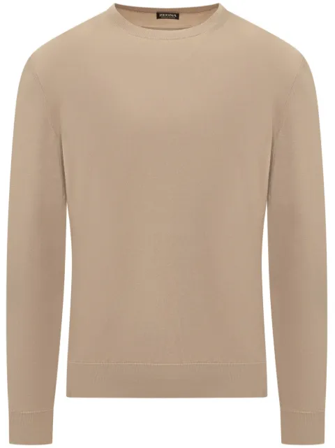 Zegna suéter de algodón