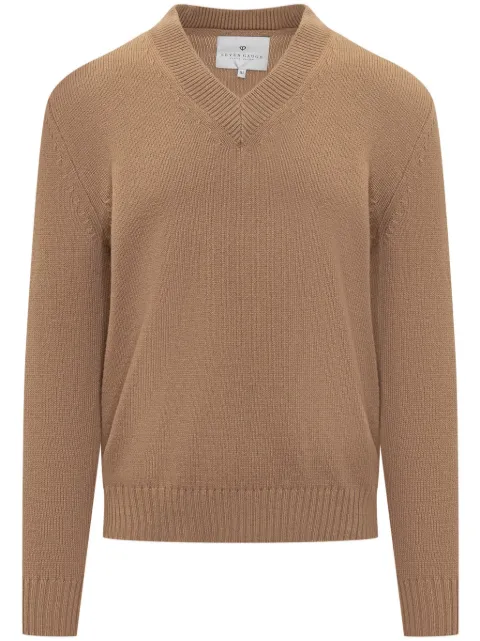 SEVEN GAUGE V-neck jumper
