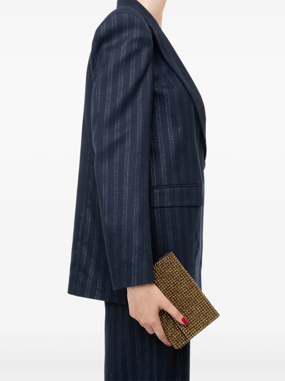 TWENTY FOURHAITCH Clutch verfraaid met studs - Goud