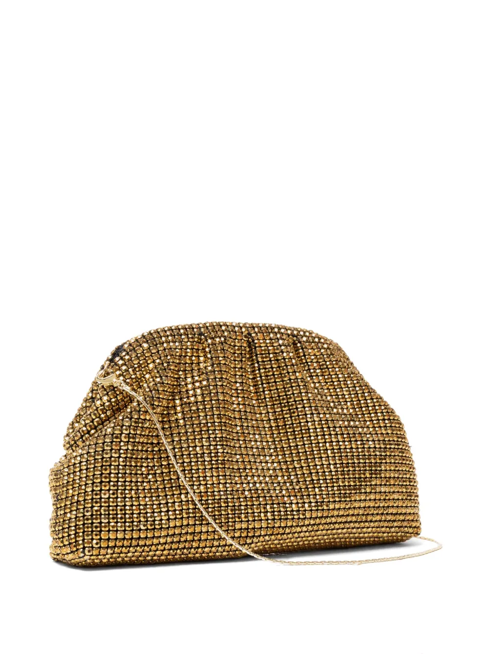 Twenty Four Haitch Davis Clutch Bag In Gold
