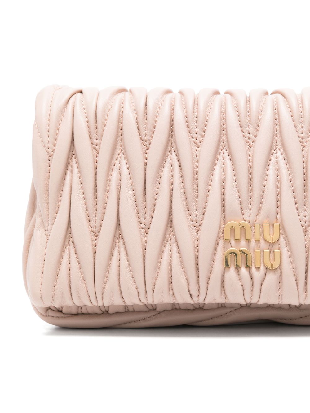 Miu Miu matelassé-effect mini bag WOMEN