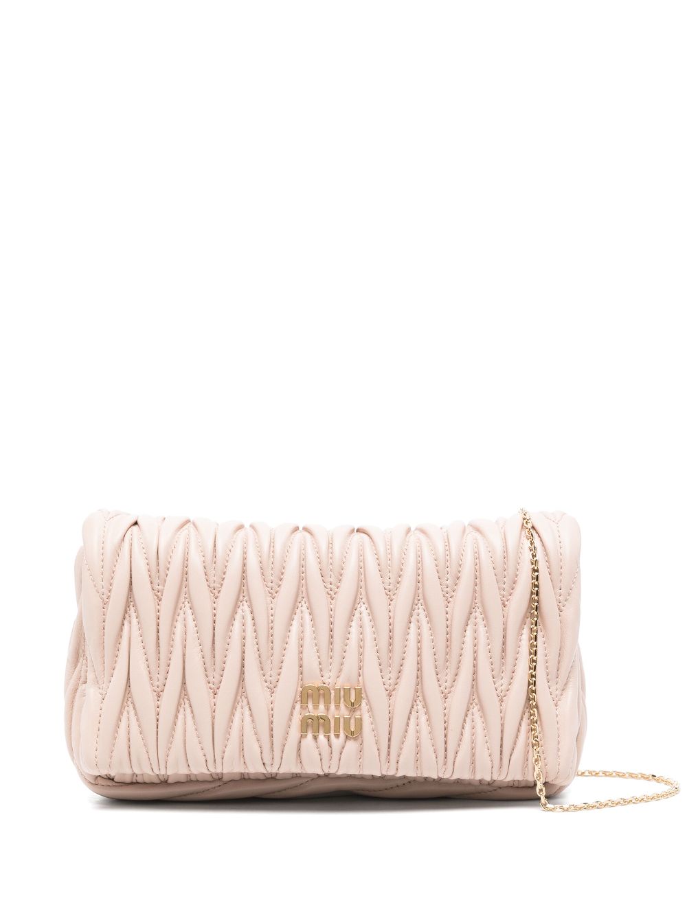 Miu Miu matelassé-effect mini bag WOMEN