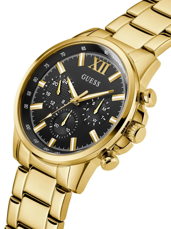 GUESS USA multi-function 44mm Black FARFETCH ID