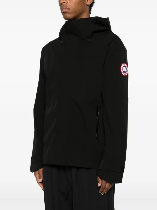 Canada Goose Rupert Rain Jacket Black FARFETCH JO