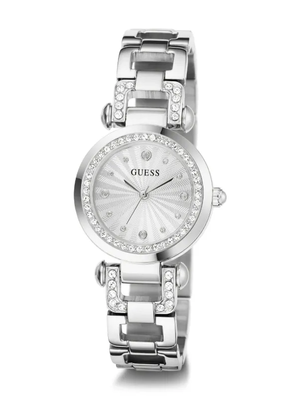 GUESS USA ステンレススチール 30mm 腕時計 | シルバートーン 