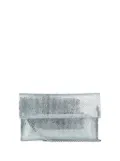 TWENTY FOURHAITCH glass clutch bag - Silver