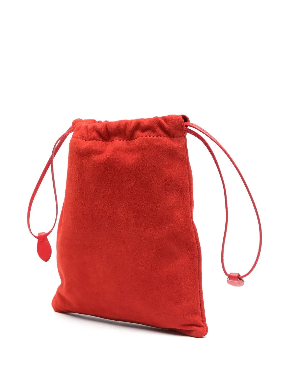Miu Mini-tas met logoprint Rood