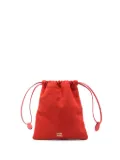 Miu Miu logo-lettering mini bag - Red