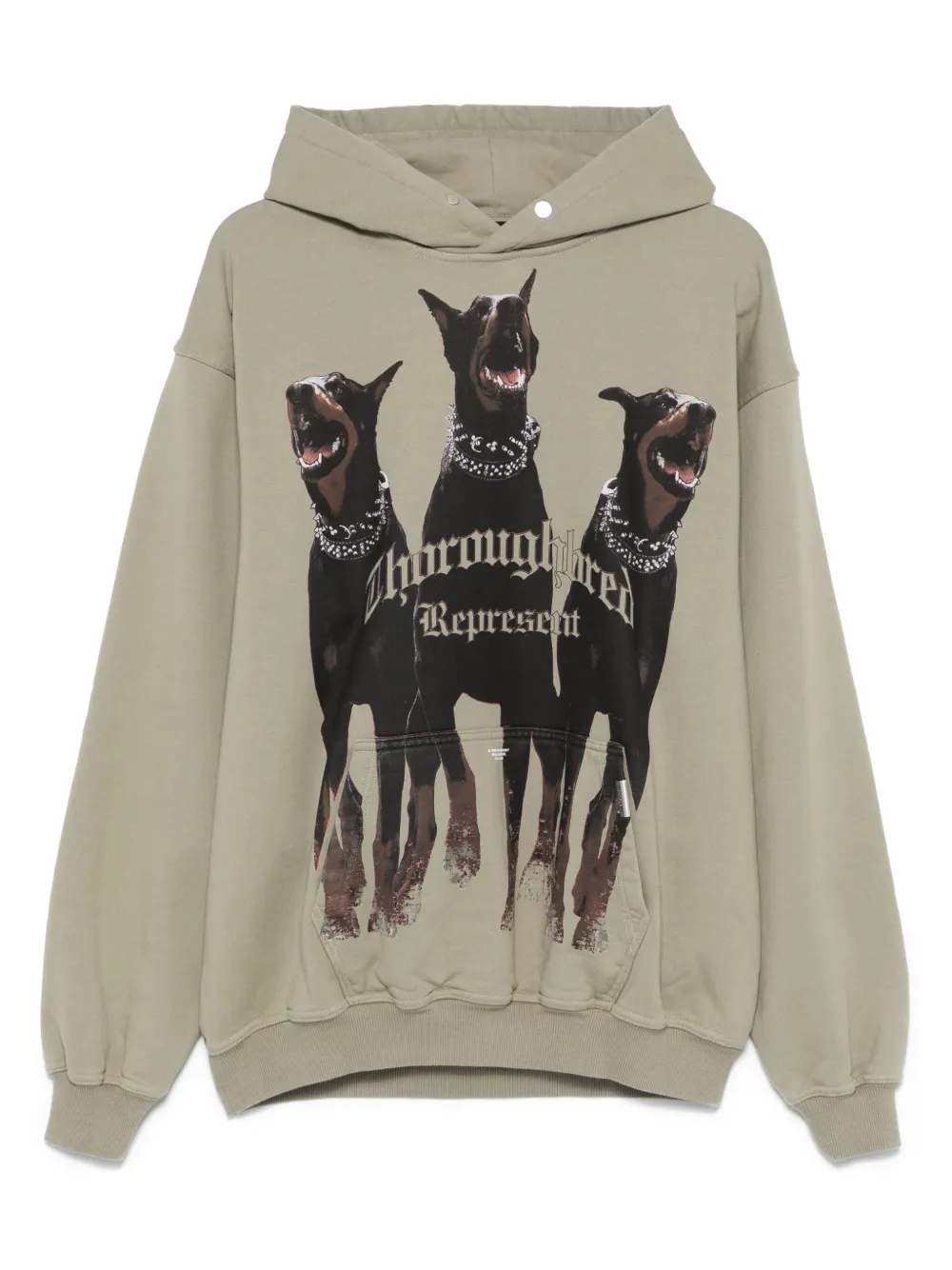 Represent Thoroughbred hoodie | Green | Image 1
