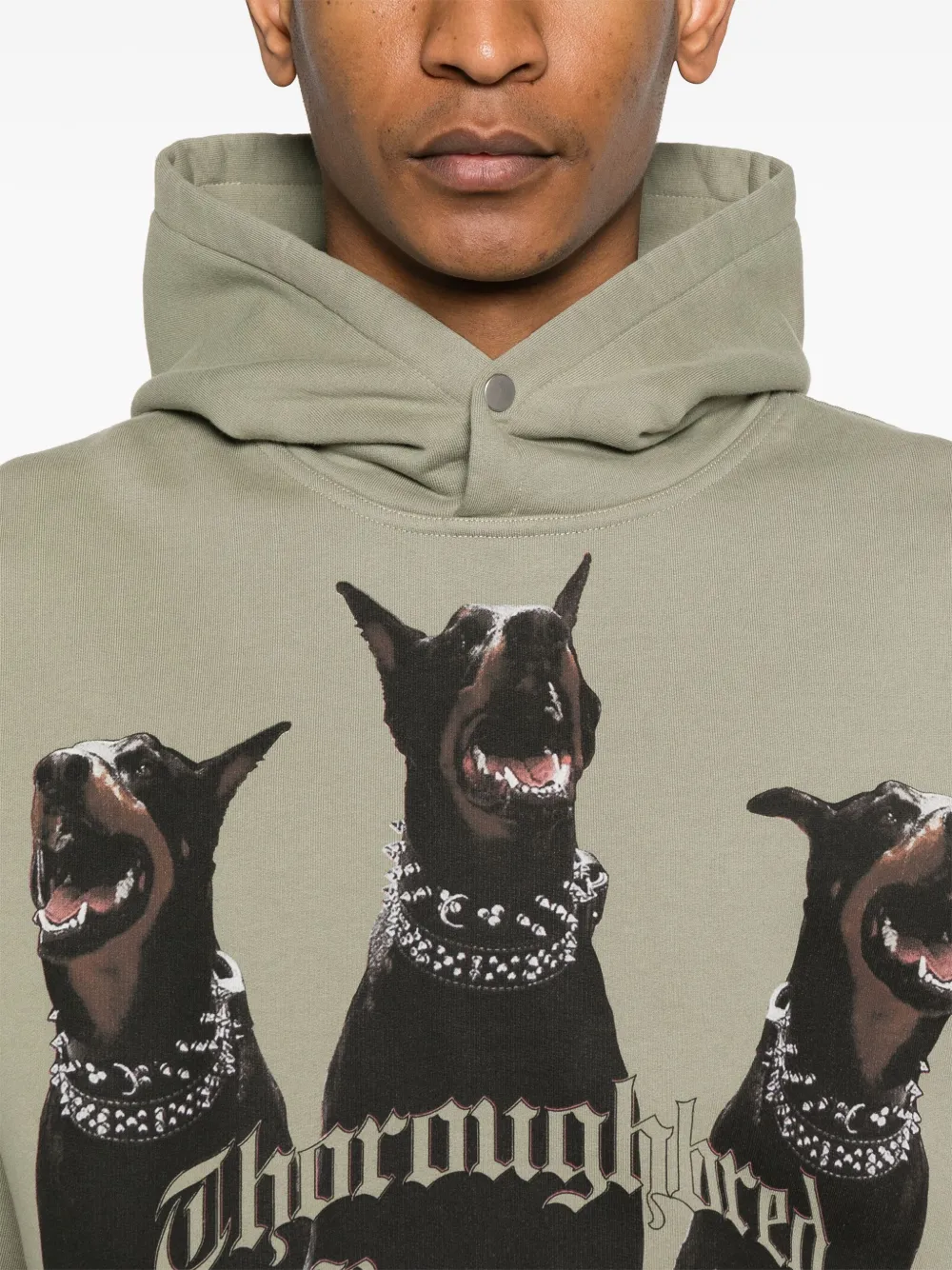 Represent Thoroughbred hoodie Groen
