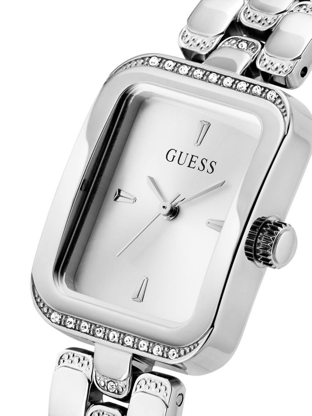 GUESS USA Isla 22 mm horloge - Zilver