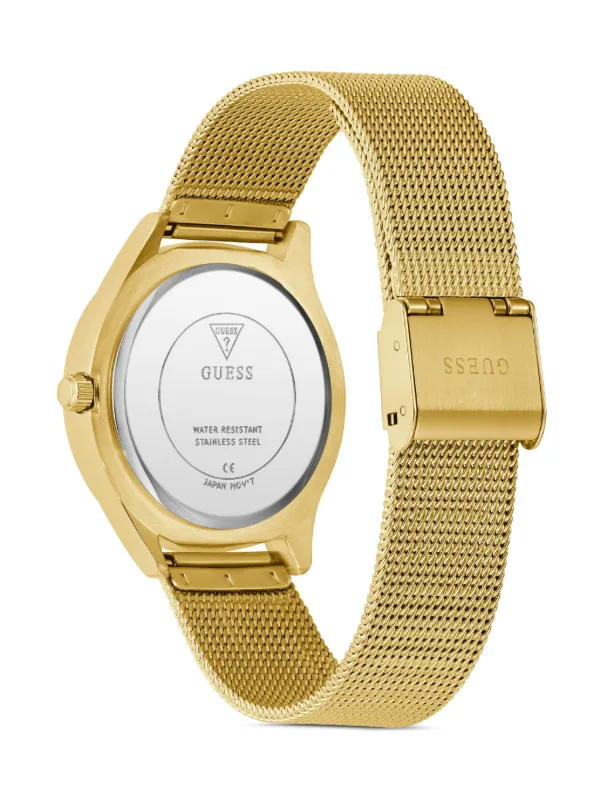 GUESS USA アナログ 34mm 腕時計 | ゴールドトーン | FARFETCH JP