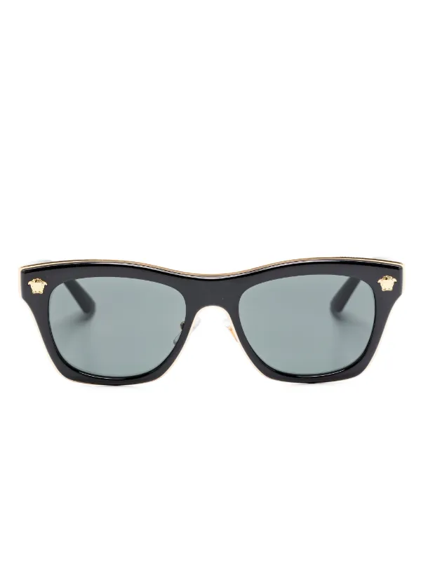 Versace Eyewear wayfarer-frame Sunglasses Black FARFETCH