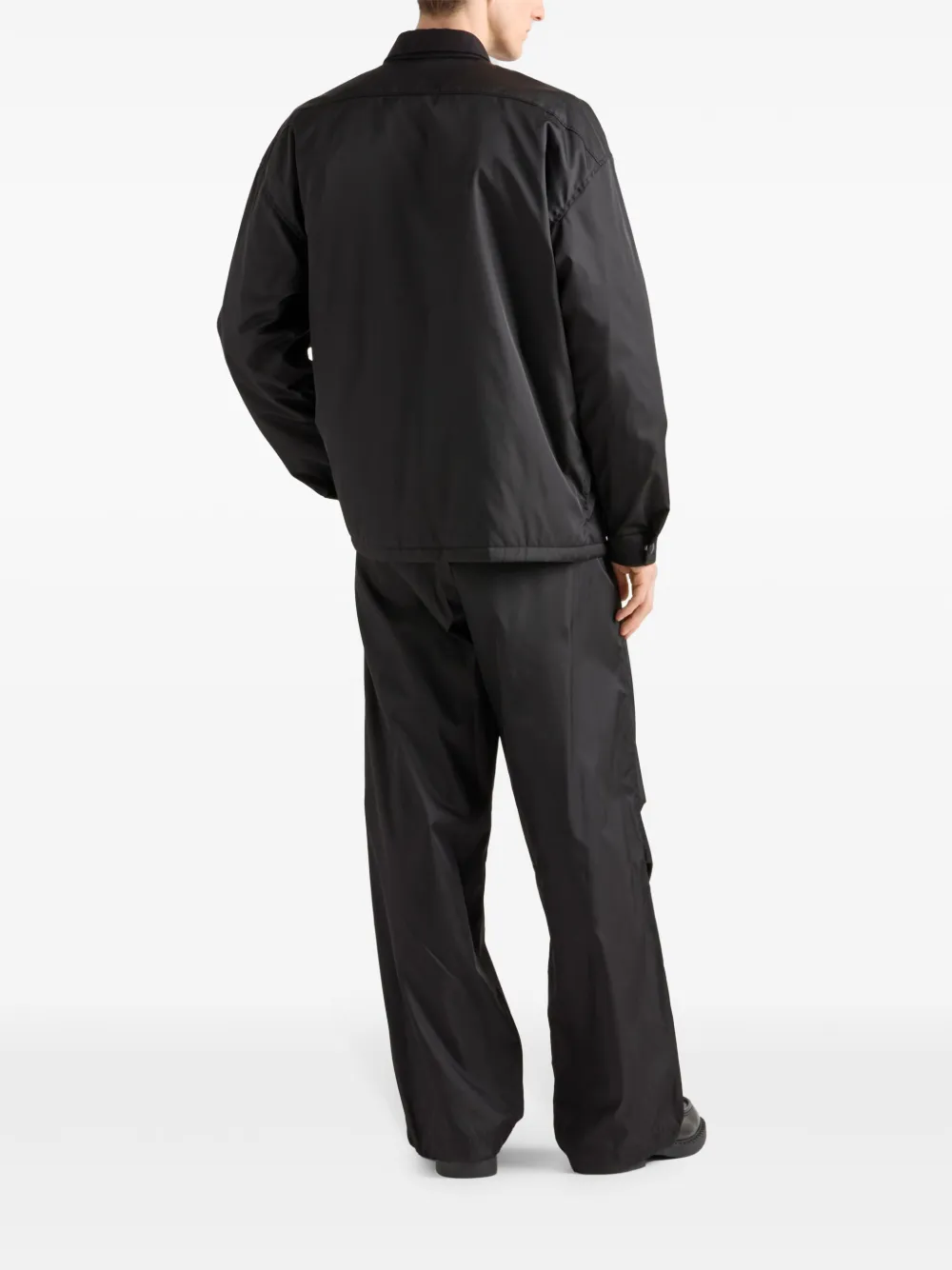 Prada Re Nylon Re Nylon 23 years Nylon Shirt L Men's Black