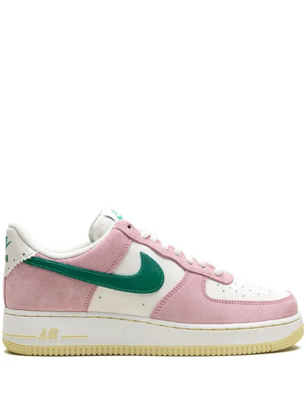 スニーカー Nike AIR FORCE 1 '07 LV8 Pink Tumbled Nike Wmns Air Force 1 07 LX Paw Print Pink Women AF1 Casual