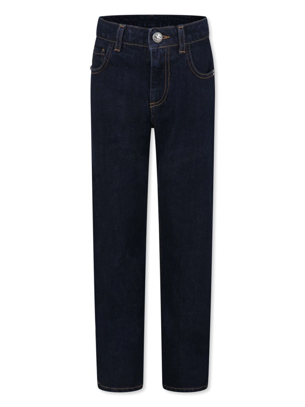 John Richmond Junior logo-print jeans - Blue