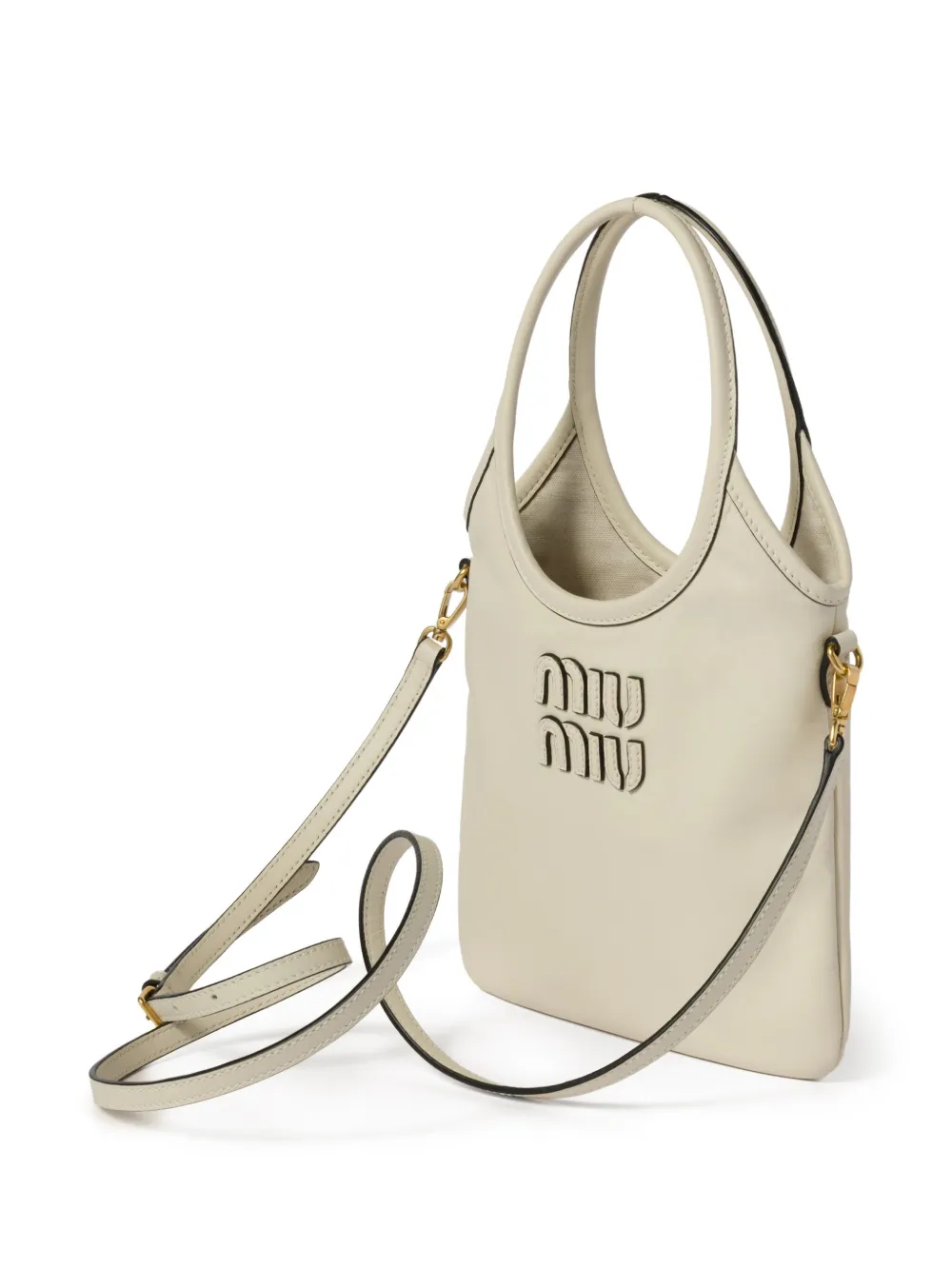 Miu Ivy shopper Beige