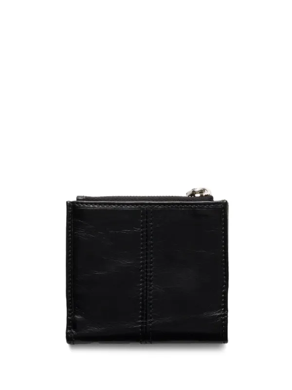 Prada レザー 財布 S | ブラック | FARFETCH JP