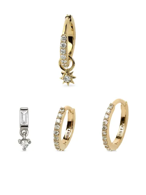 Lark & Berry 14K gold The St. Tropez diamond earrings