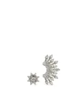 Lark & Berry 14K white gold The Hollywood Glamour diamond earrings - Silver
