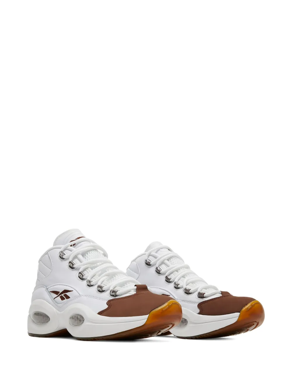 Reebok Question Mid "Mocha Toe" trainers White