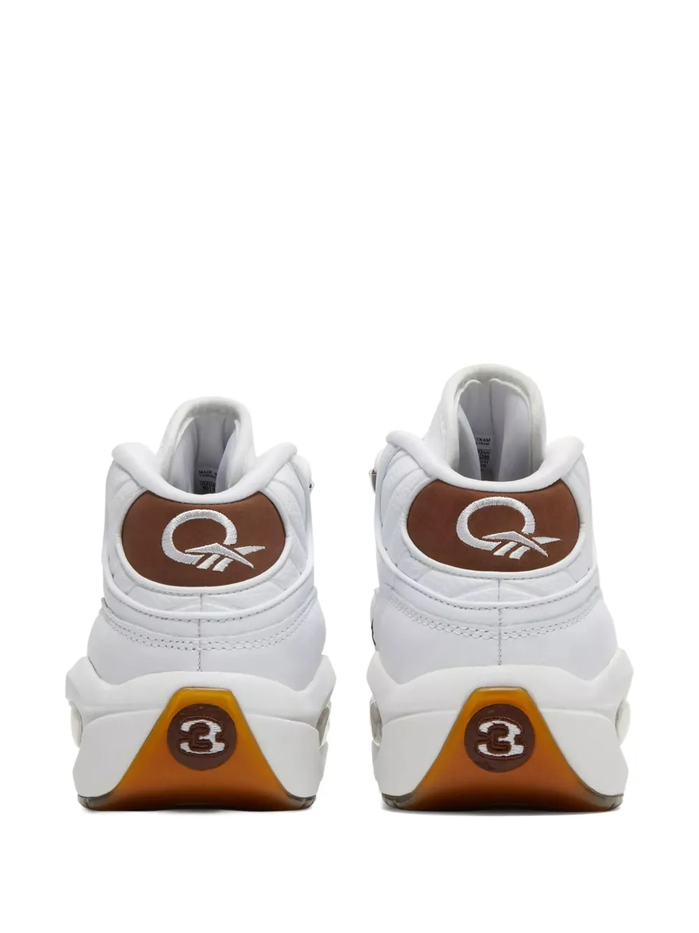 Reebok Question Mid "Mocha Toe" trainers White