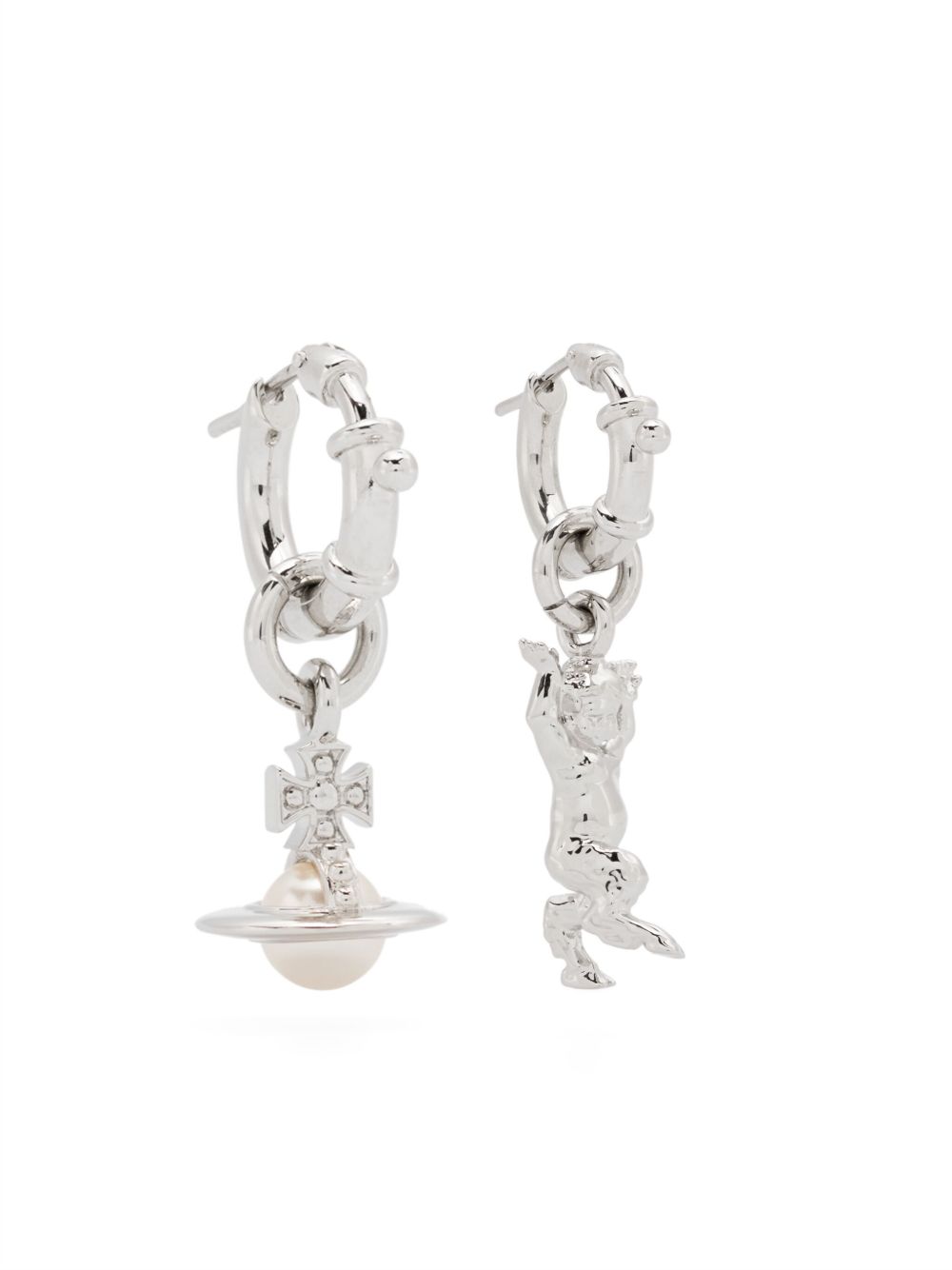 Vivienne Westwood Anglo Pearl earrings - Silver