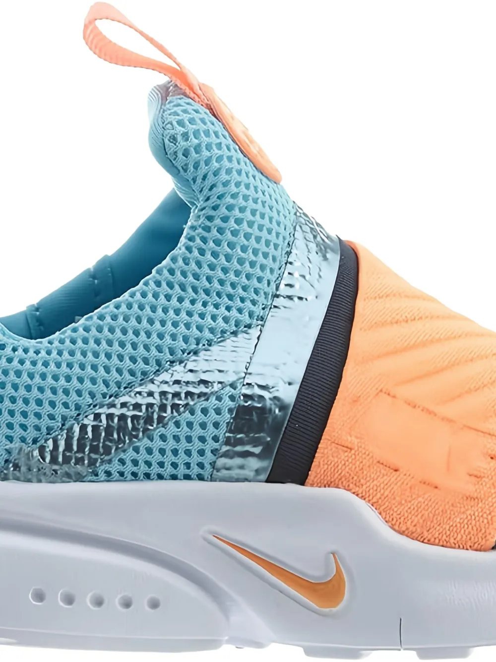 Nike Kids Presto Extreme "Blue Gaze Orange Pulse Black White" sneakers