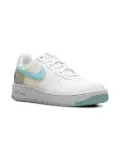 Nike Kids Air Force 1 Low Crater ""White/Rift Blue/Volt/Copa"" sneakers
