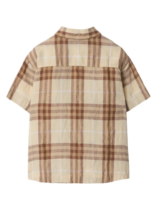 バーバリーチルドレン　チェックシャツ140 バーバリーチルドレン チェックシャツ140 Burberry Kids チェック