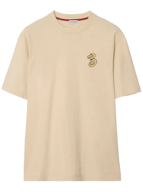 Burberry B Snake cotton t-shirt