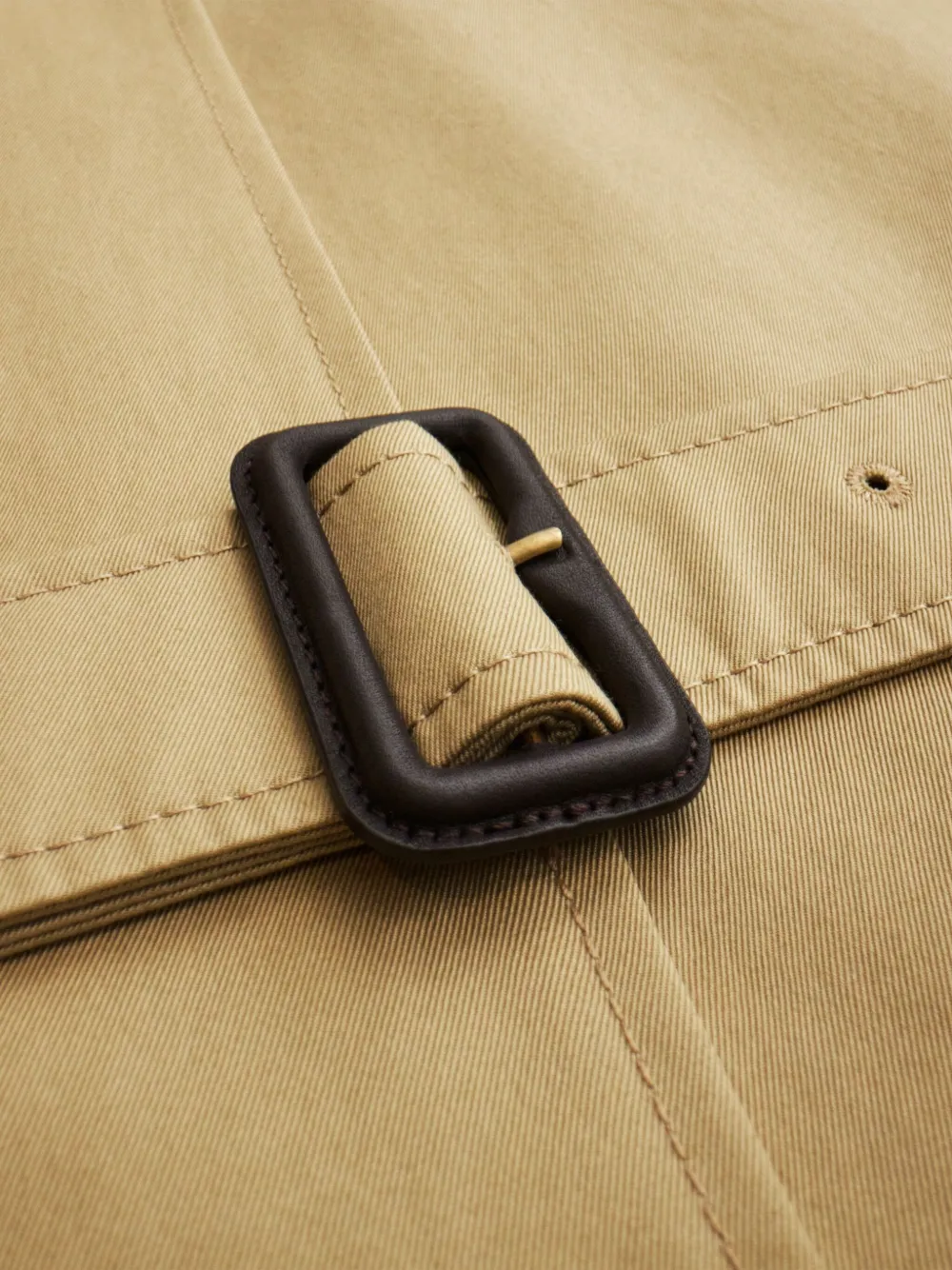 Burberry Long Castleford Trench Coat in Neutrals, view 5