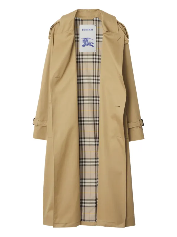 Burberry Castleford トレンチコート | ニュートラル | FARFETCH JP