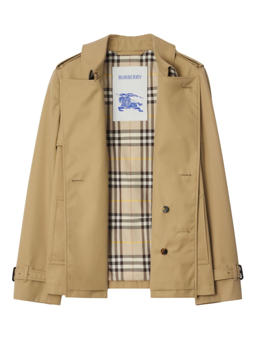 Burberry cotton-blend trench coat Women