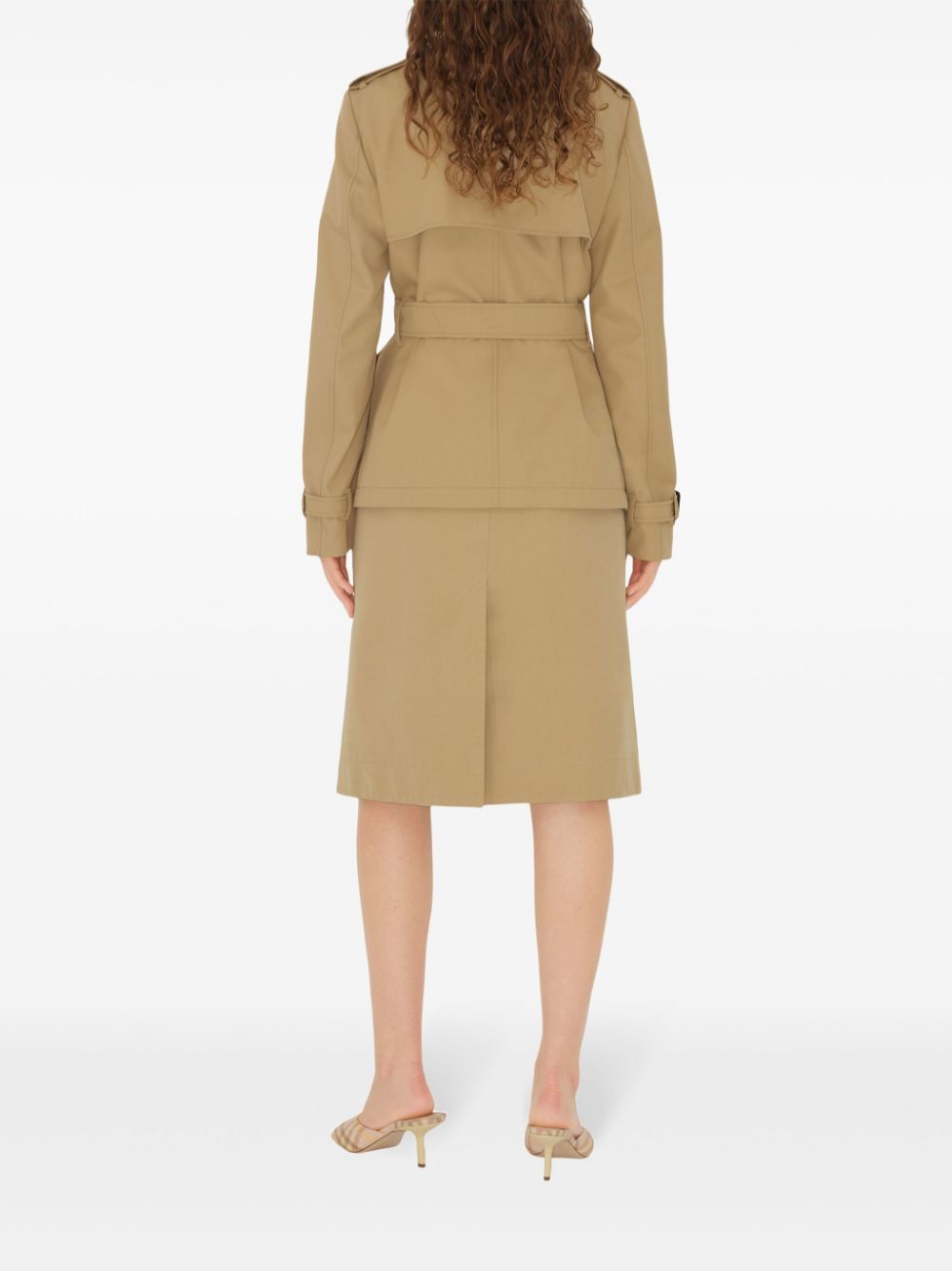 Burberry cotton-blend trench coat Women