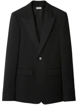 Acne Studios ピークドラペル ダブルジャケット | ブラック | FARFETCH JP