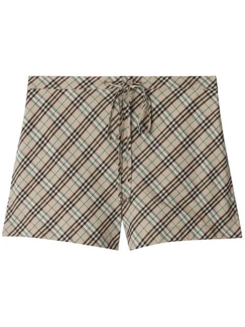Burberry shorts con motivo Vintage Check