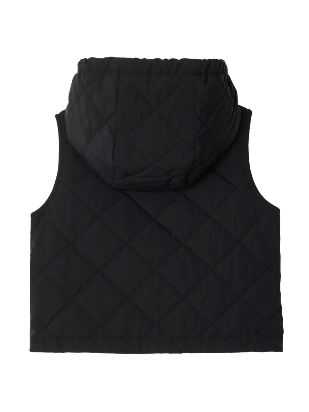 Burberry Kids Omkeerbaar geruit gilet Beige