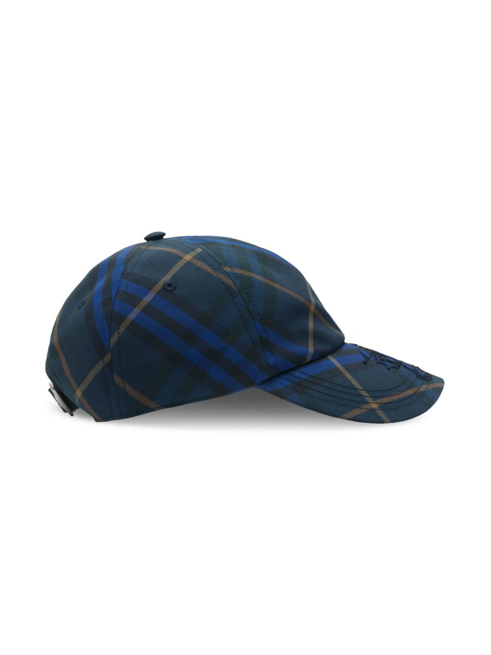 Burberry Check baseball cap - Blauw