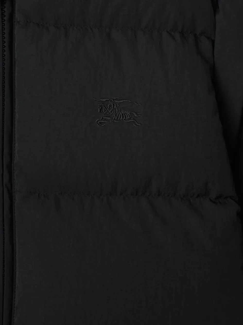 Burberry Kids Donsjas met capuchon Zwart