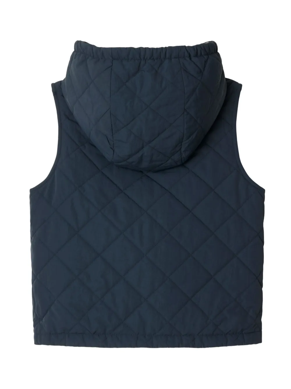Burberry Kids Vintage check omkeerbare bodywarmer Blauw
