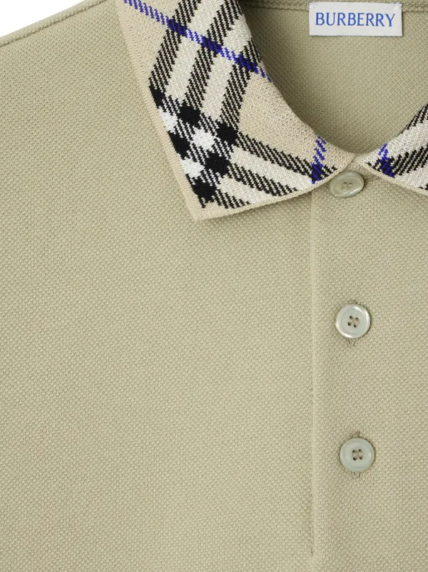 Burberry Cotton Polo Shirt | Neutrals | FARFETCH
