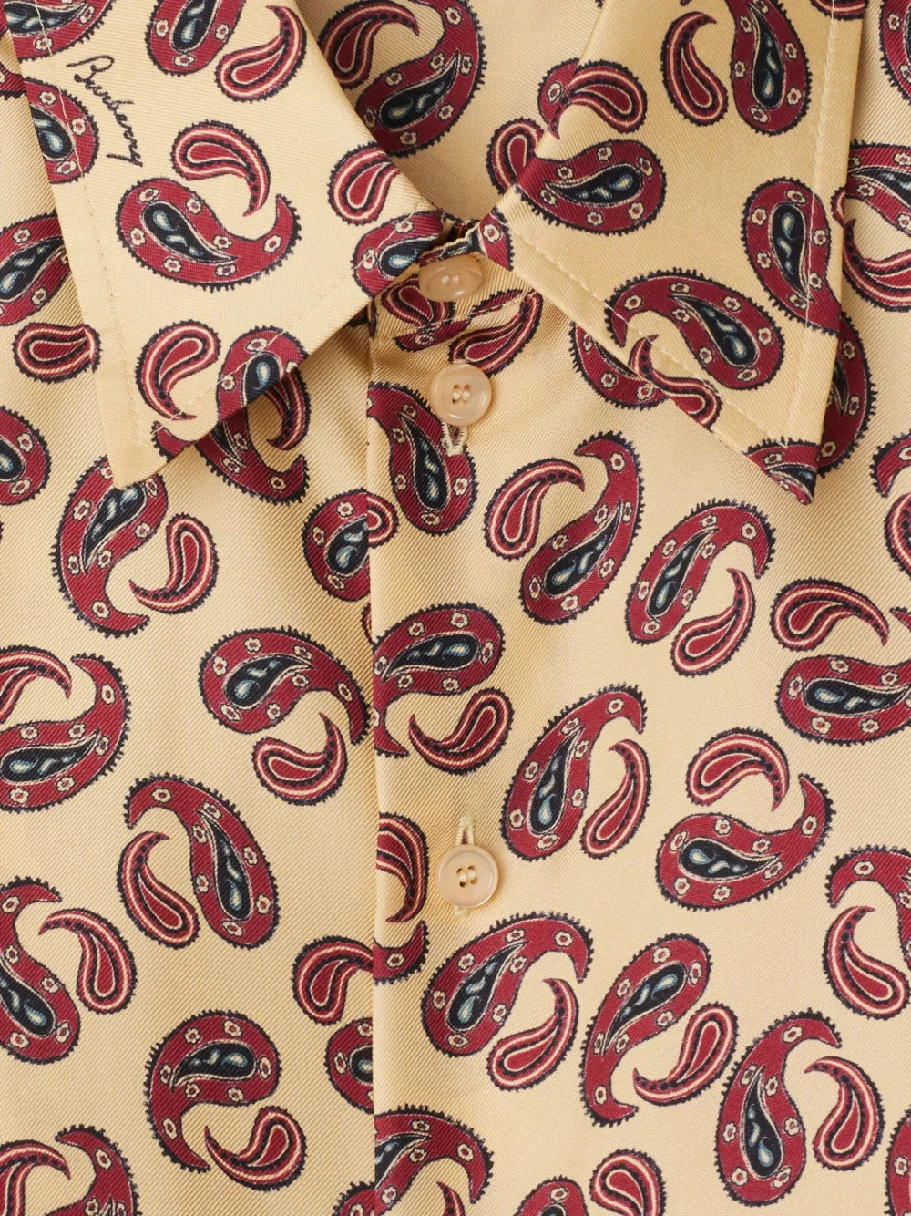 Burberry Blouse met paisley-print Beige