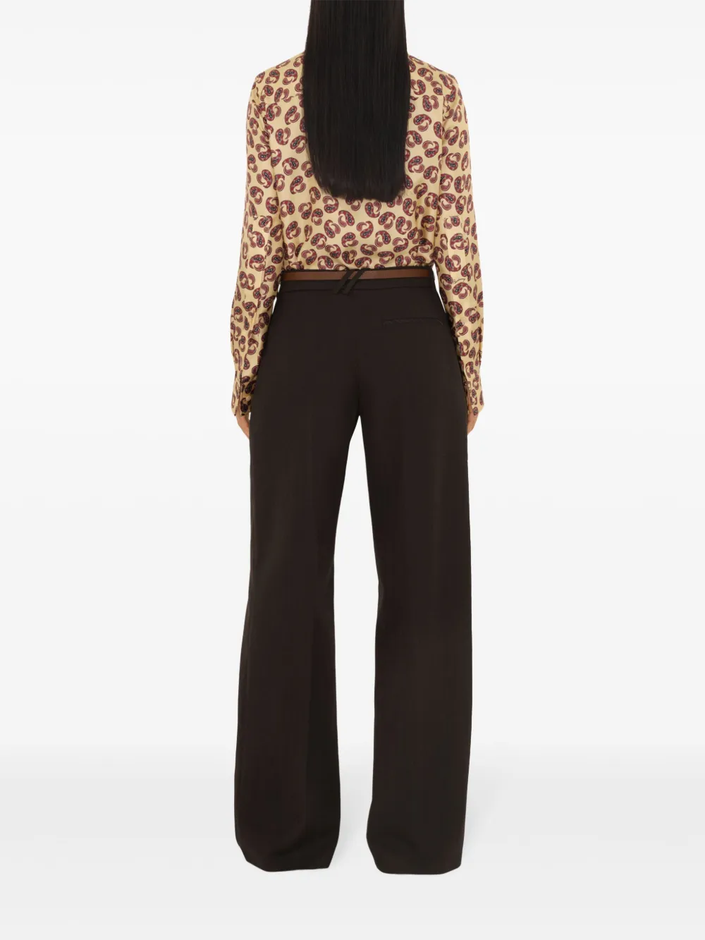 Burberry Blouse met paisley-print Beige