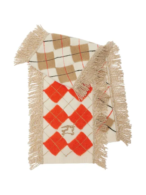 Burberry Kids Sciarpa a rombi