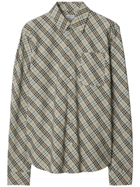 Burberry Check-pattern shirt Men